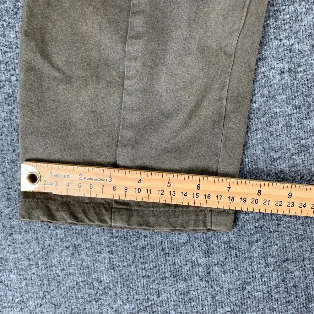 Pas de Calais Pant Women Medium Brown Rustic Quite Luxury Minimalist Lagenlook - Picture 8 of 10